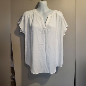 Banana Republic Cream Blouse, Size Small